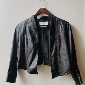 DAY Birger et Mikkelsen Cropped Leather Jacket